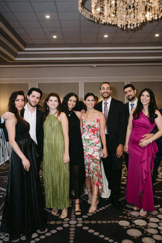 Beautiful guests waiting to celebrate at Rusty Pelican