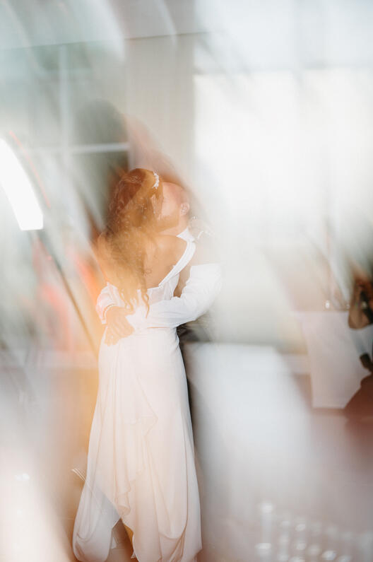 First dance for R&amp;S at their beautiful reception.