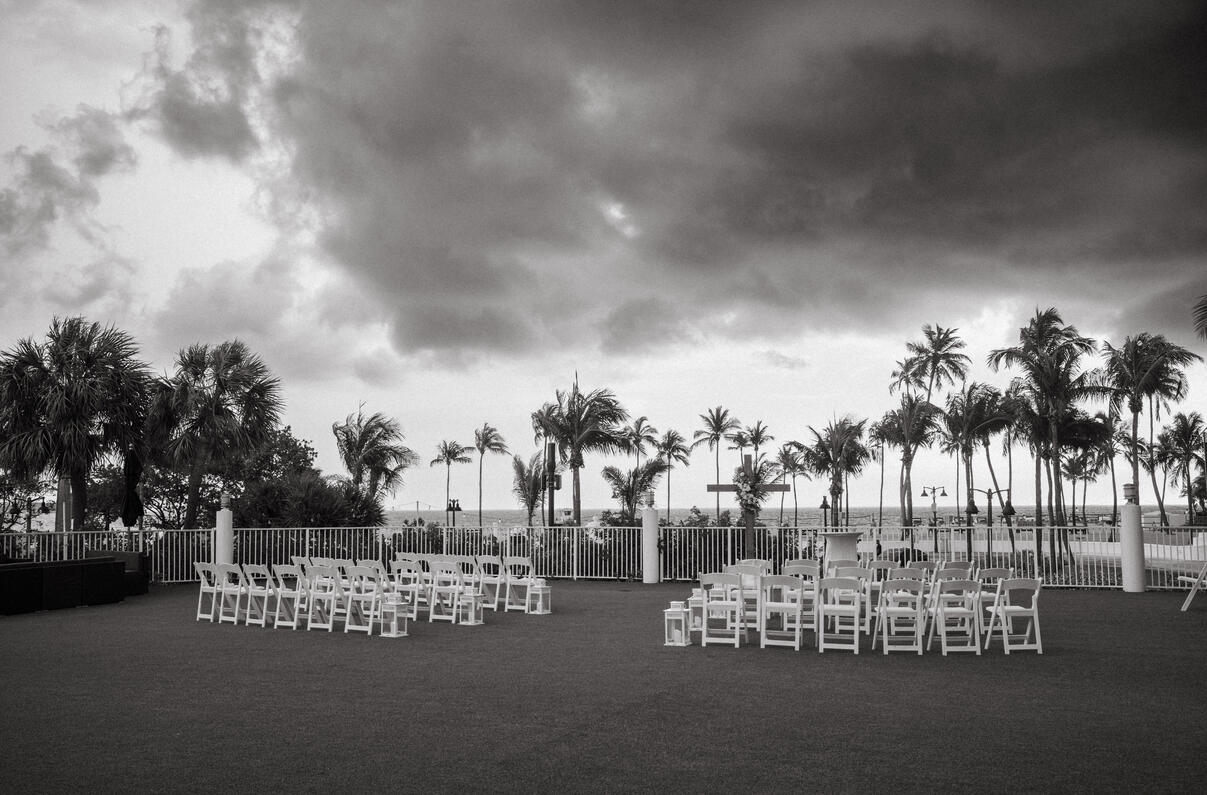 Before the rain at B Ocean Resort Fort Lauderdale, FL