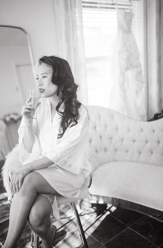 Editorial bridal and venue photoshoot featuring Mai.