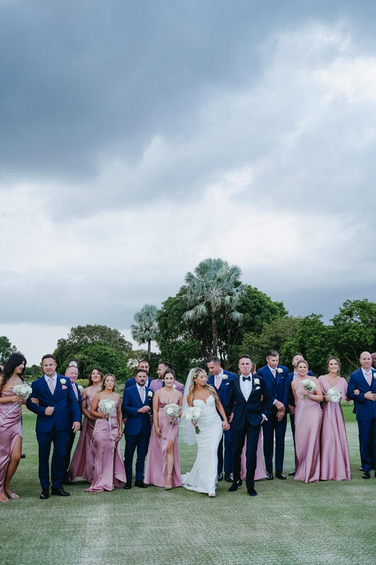 The wedding party at the Fort Lauderdale Country Club did not disappoint. The wedding party at the Fort Lauderdale Country Club did not disappoint.