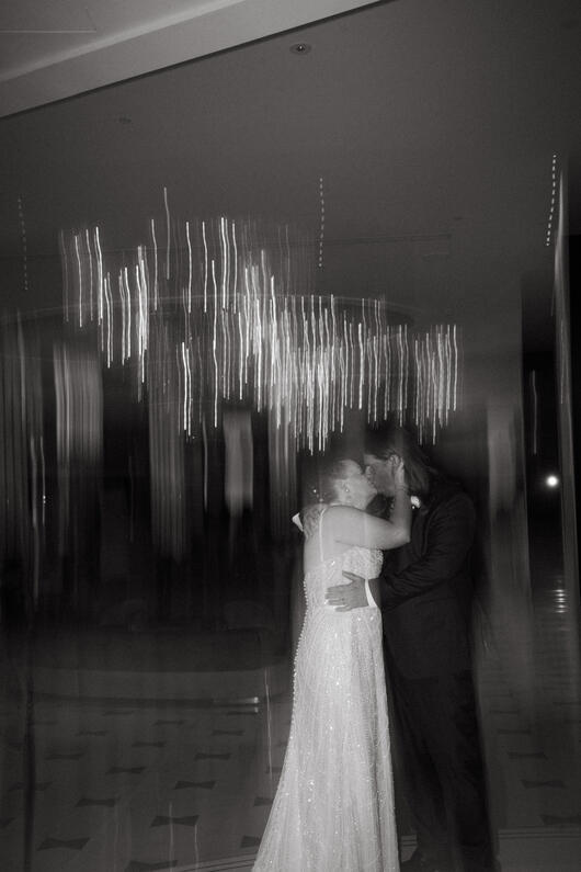 A Frank Sinatra inspired wedding at The Fontainebleu Hotel in Miami.